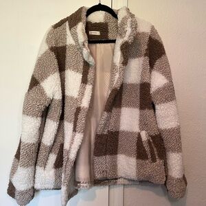 Oversized Sherpa Jacket